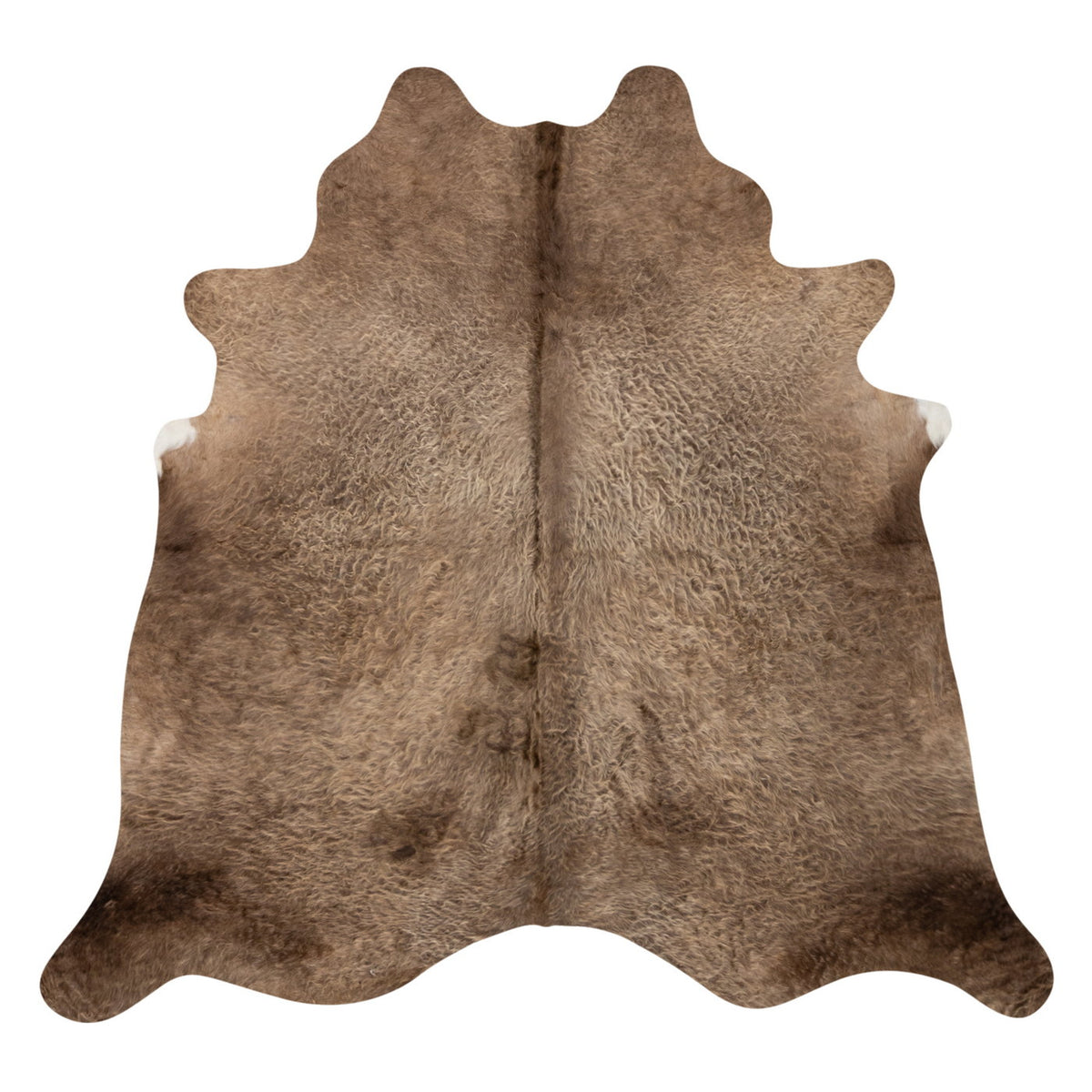 Natural Brazilian Cowhide Rug - taupe, Beige & Ivory
