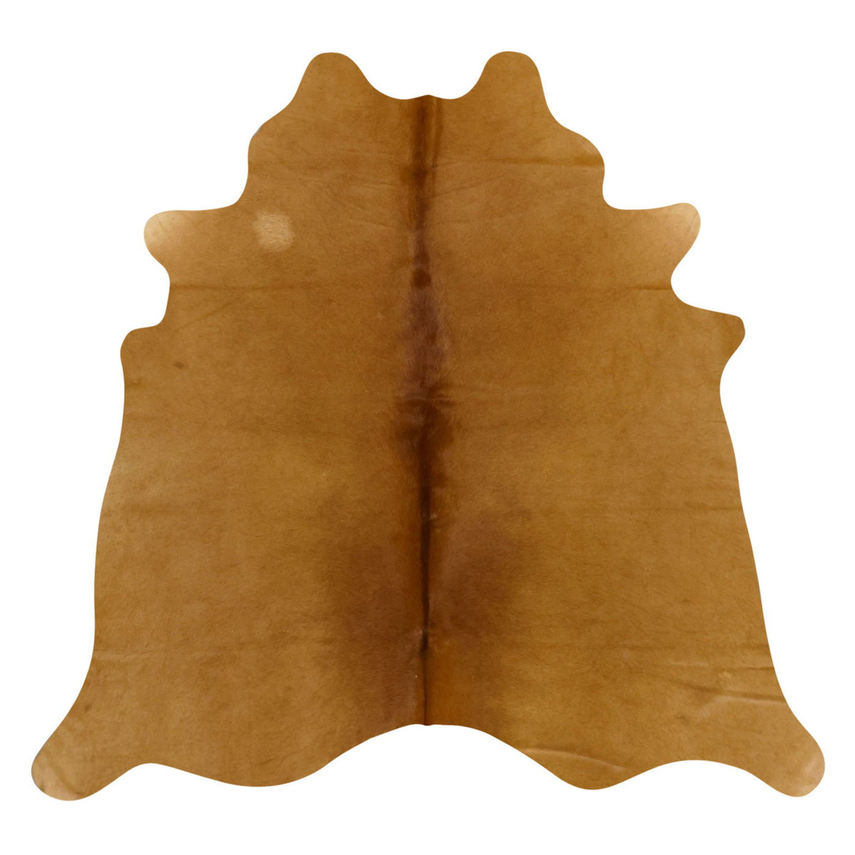 Natural Brazilian Cowhide Rug - Caramel & Mocha