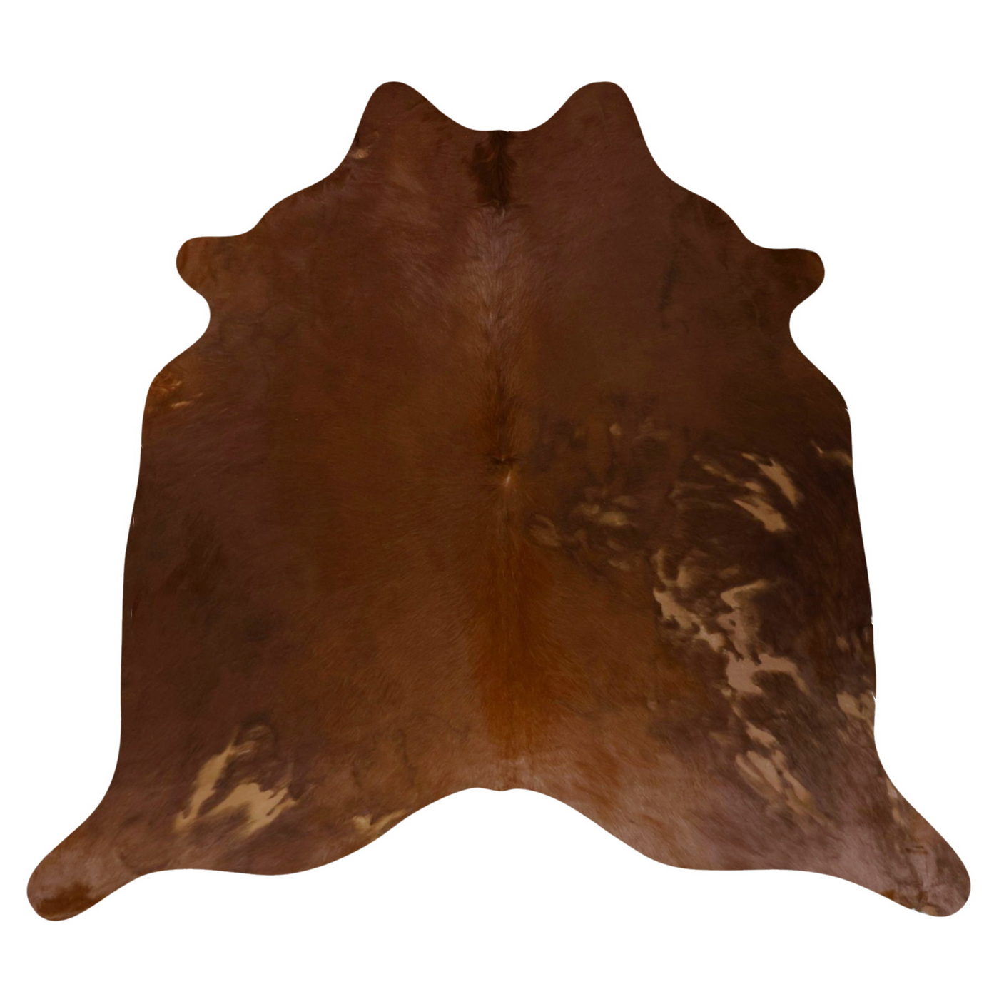Natural Brazilian Cowhide Rug - Chocolate & Mocha