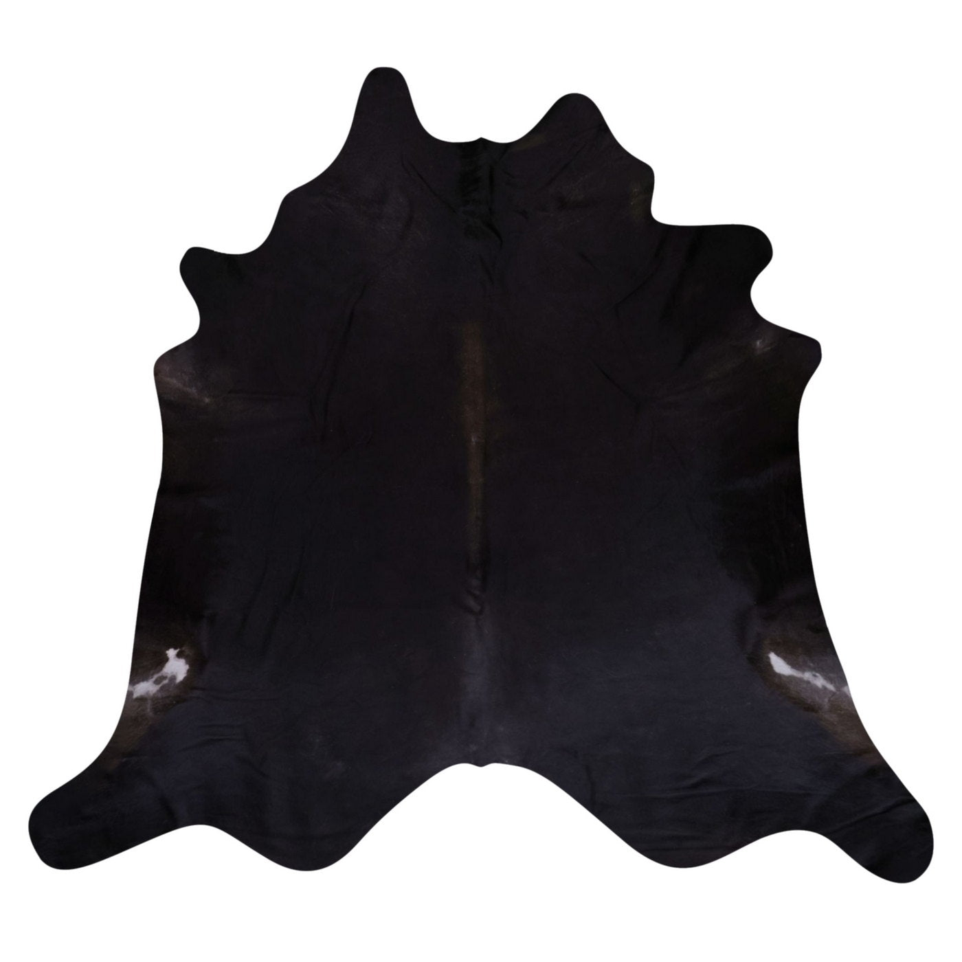 Natural Brazilian Cowhide Rug - Espresso