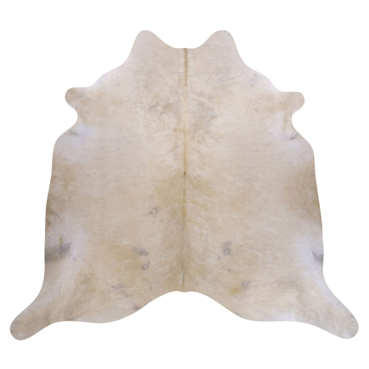 Natural Brazilian Cowhide Rug - Beige & Ivory