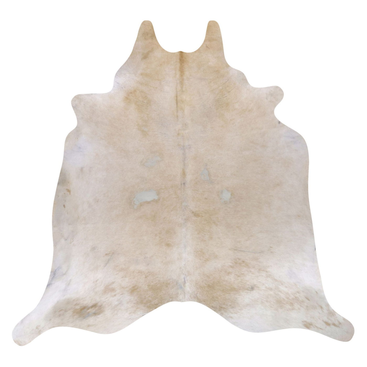 Natural Brazilian Cowhide Rug - Ivory & Beige