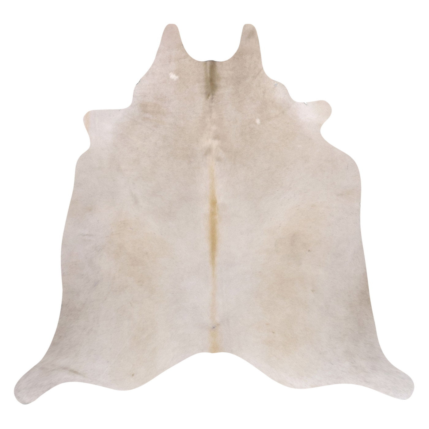 Natural Brazilian Cowhide Rug - Ivory & Beige