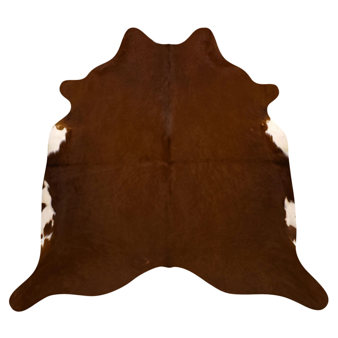 Natural Brazilian Cowhide Rug - Mocha