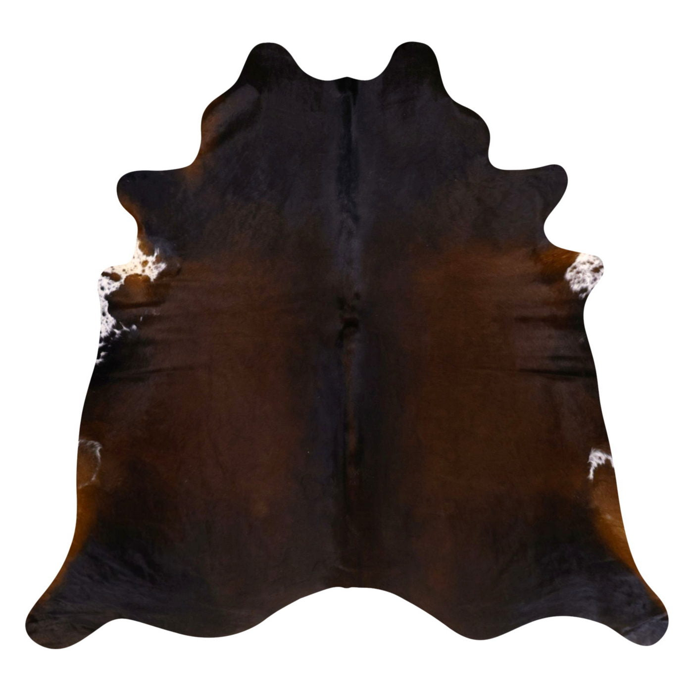 Natural Brazilian Cowhide Rug - Mocha