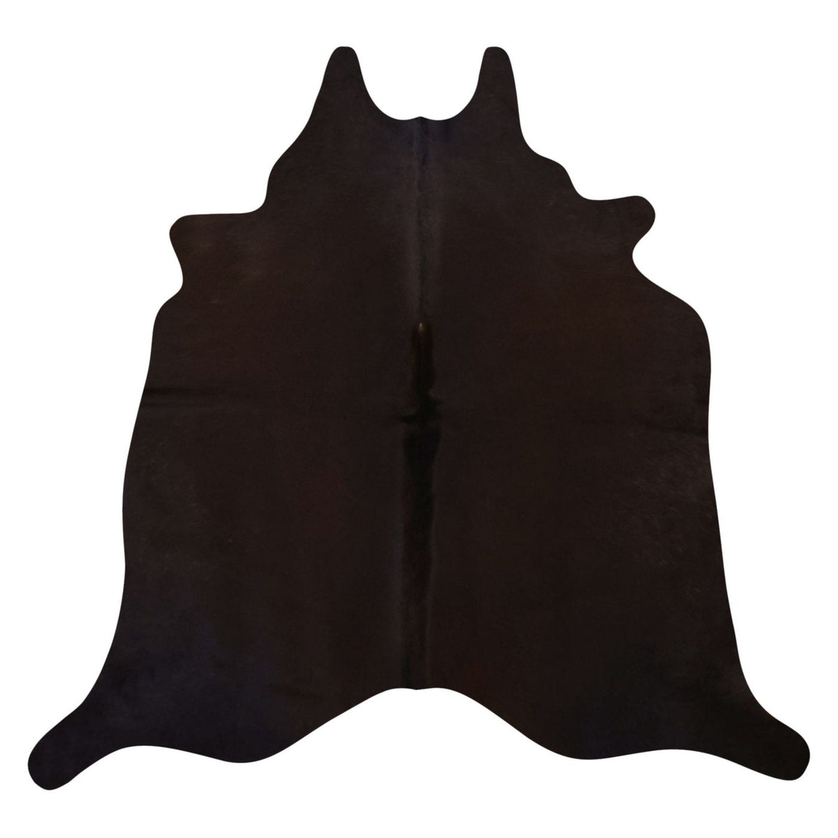 Natural Brazilian Cowhide Rug - Espresso