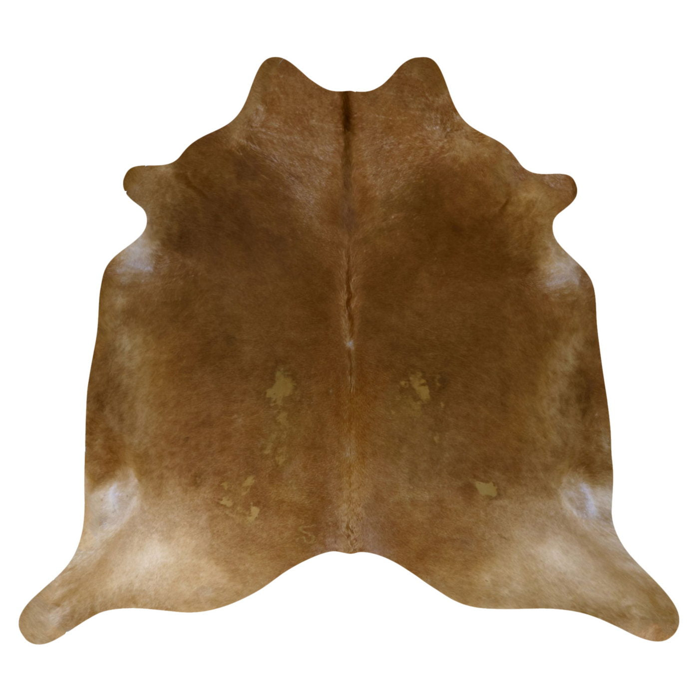 Natural Brazilian Cowhide Rug - Caramel