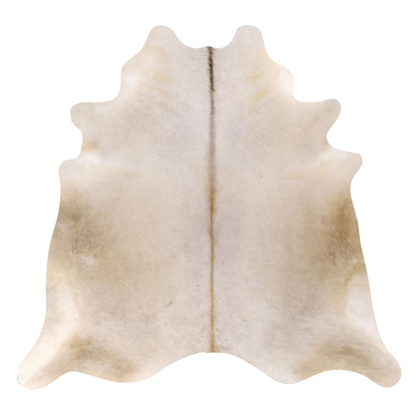 Natural Brazilian Cowhide Rug - Ivory & Beige