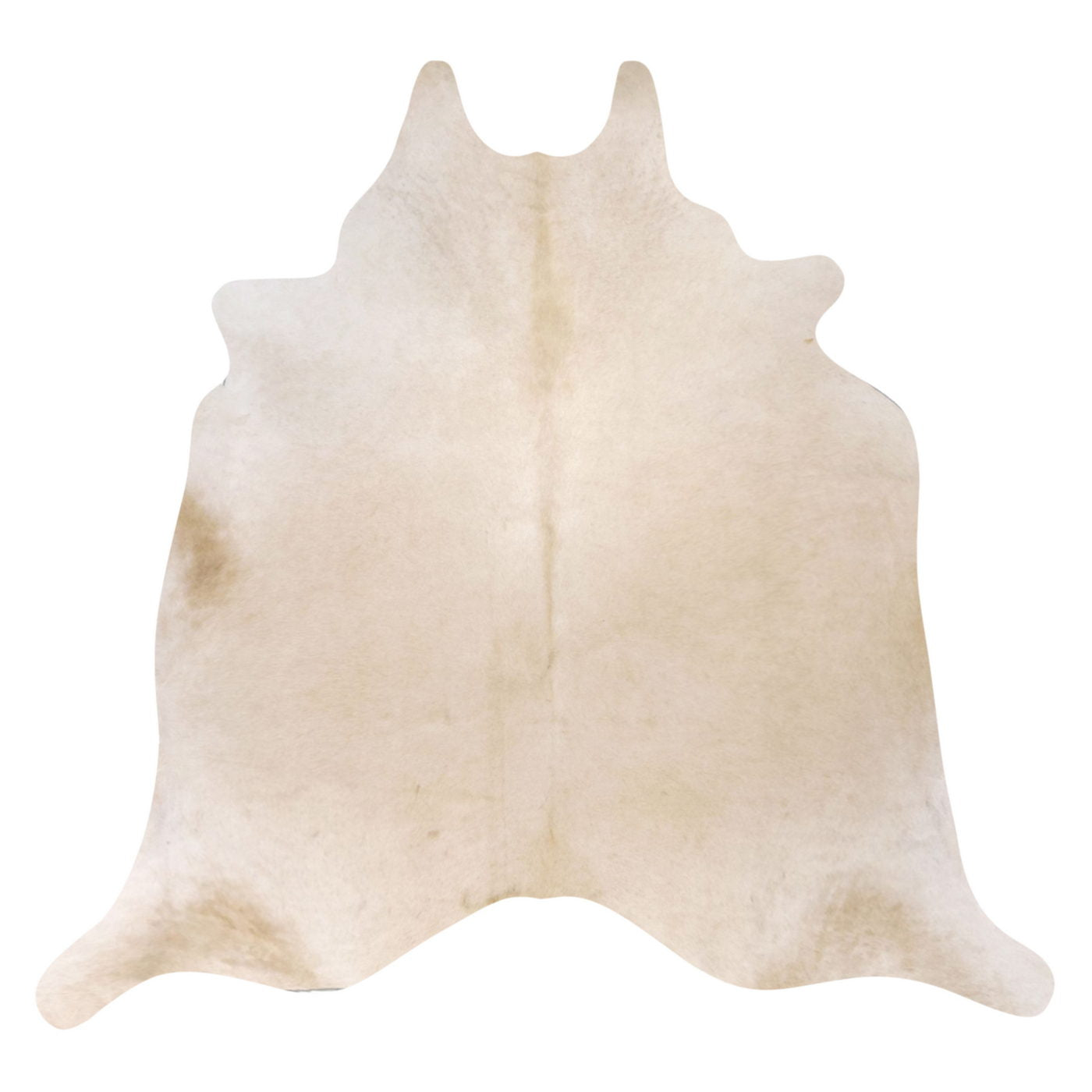 Natural Brazilian Cowhide Rug - Ivory & Beige