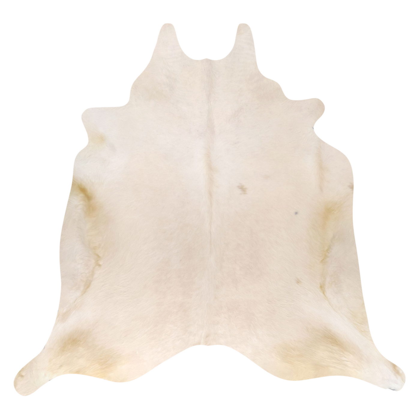 Natural Brazilian Cowhide Rug - Ivory & Beige