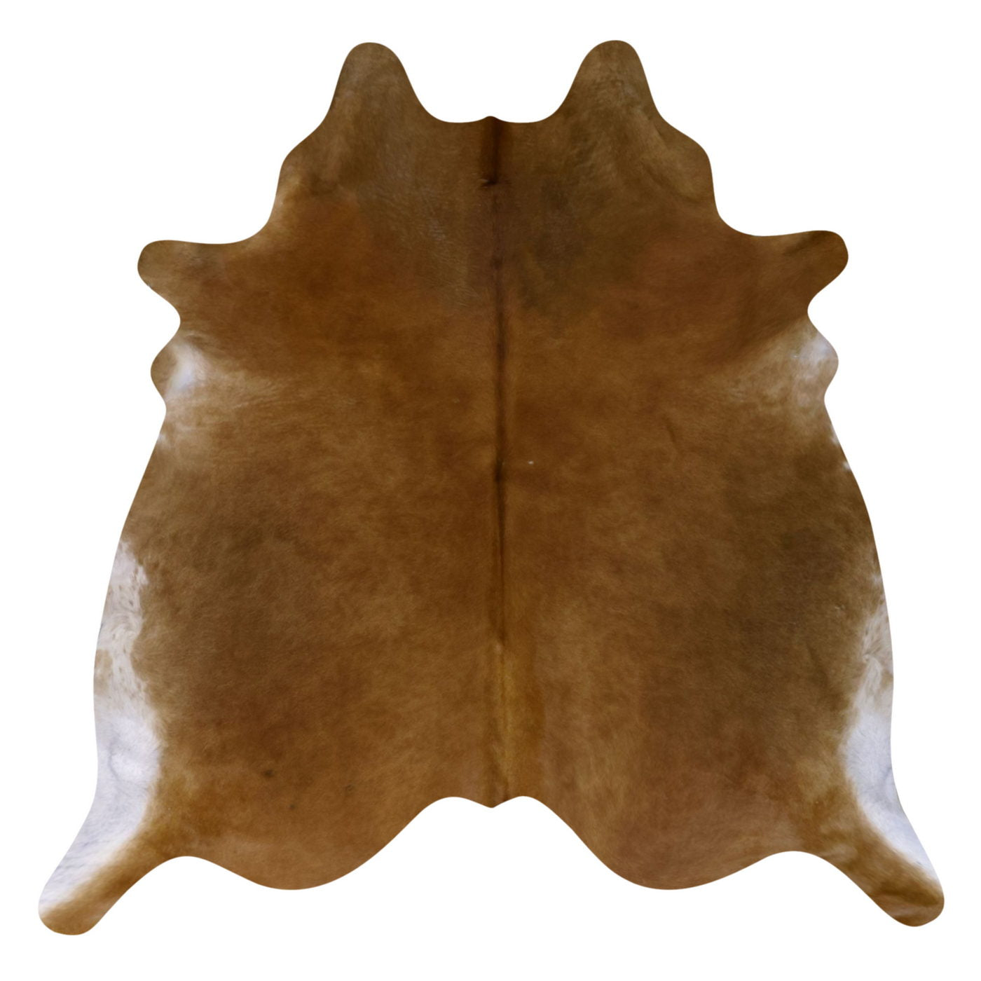 Natural Brazilian Cowhide Rug - Mocha & Ivory