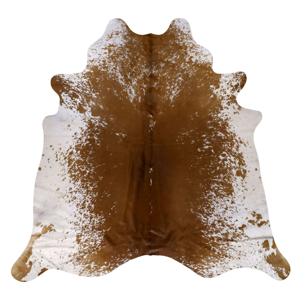 Natural Brazilian Cowhide Rug - Mocha, Ivory & Caramel