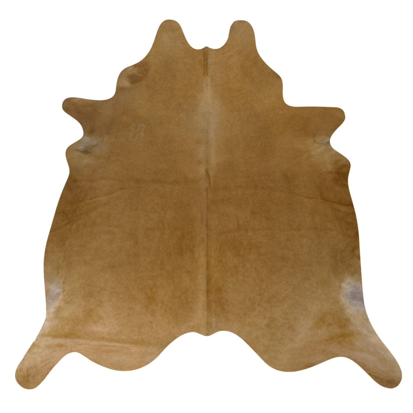 Natural Brazilian Cowhide Rug - Caramel
