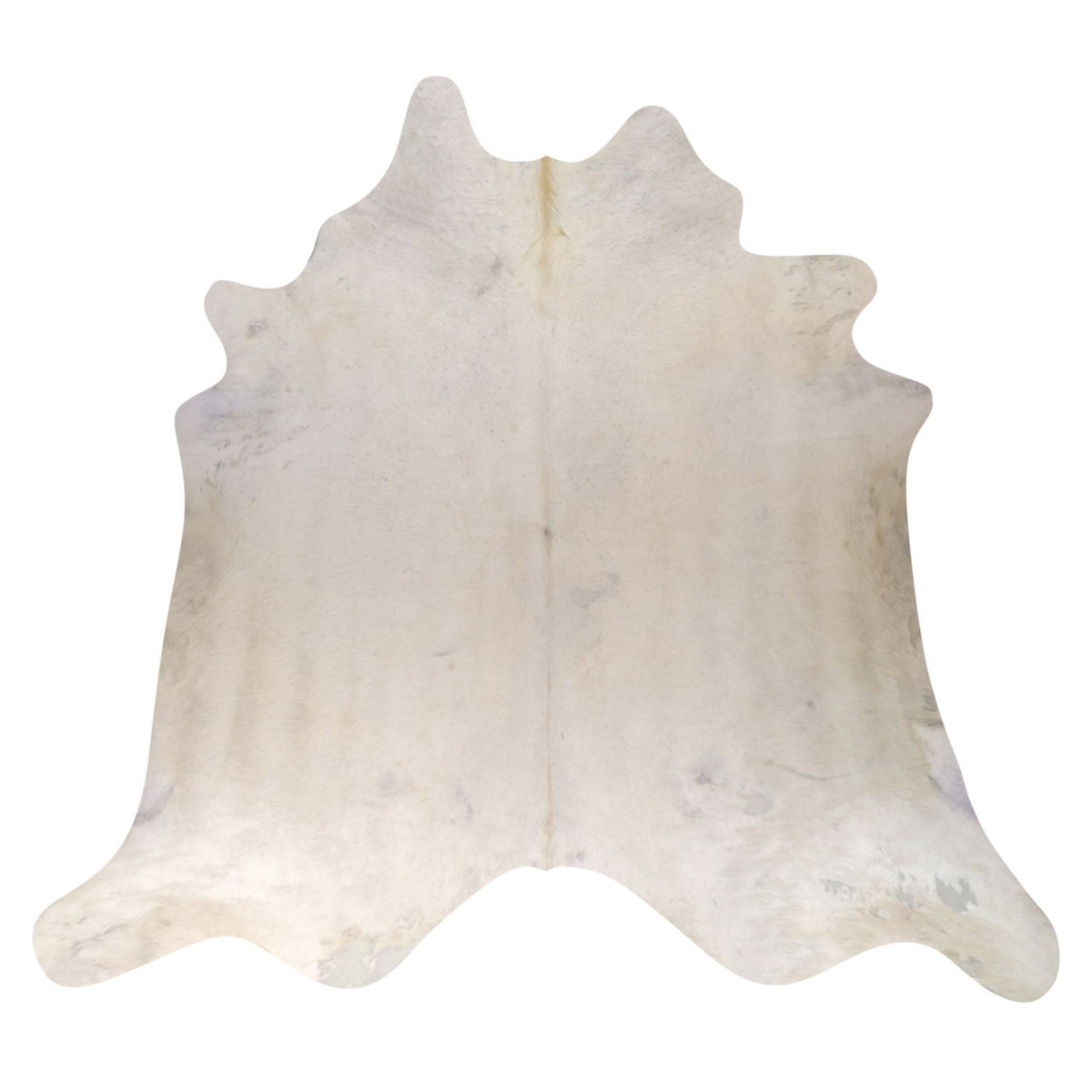 Natural Brazilian Cowhide Rug - Ivory