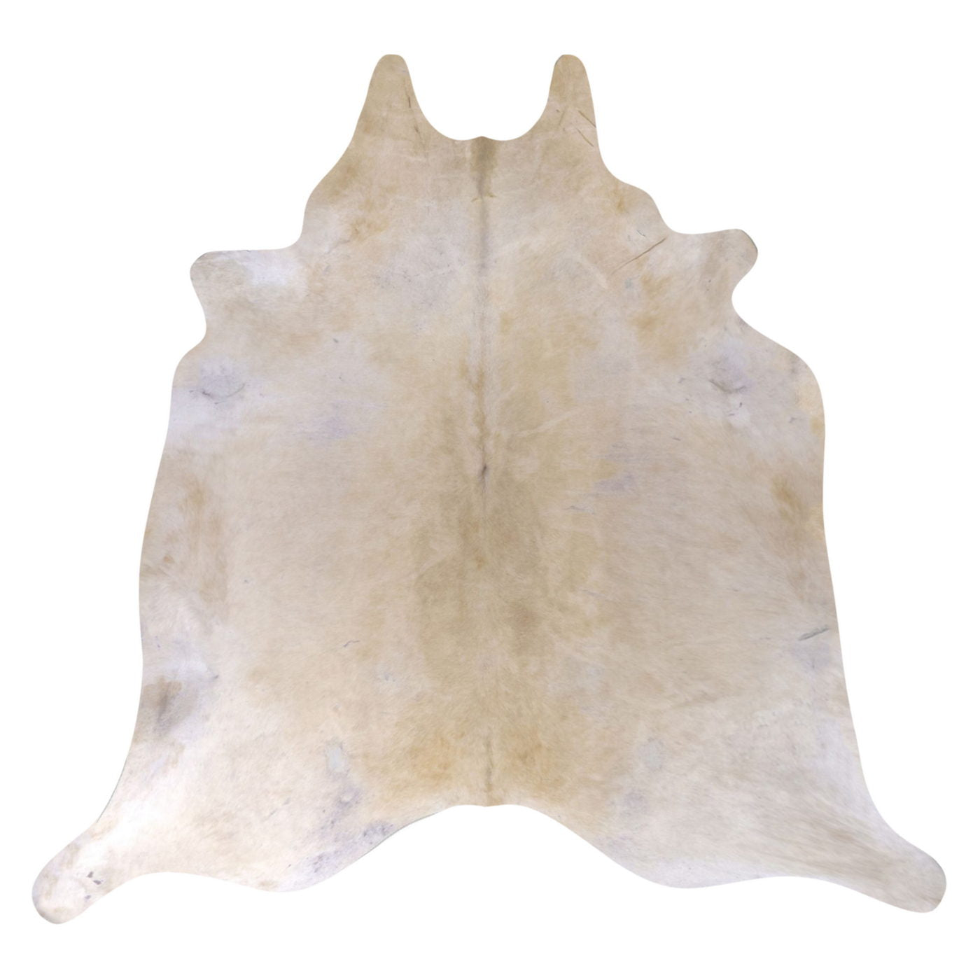 Natural Brazilian Cowhide Rug - Ivory & Beige