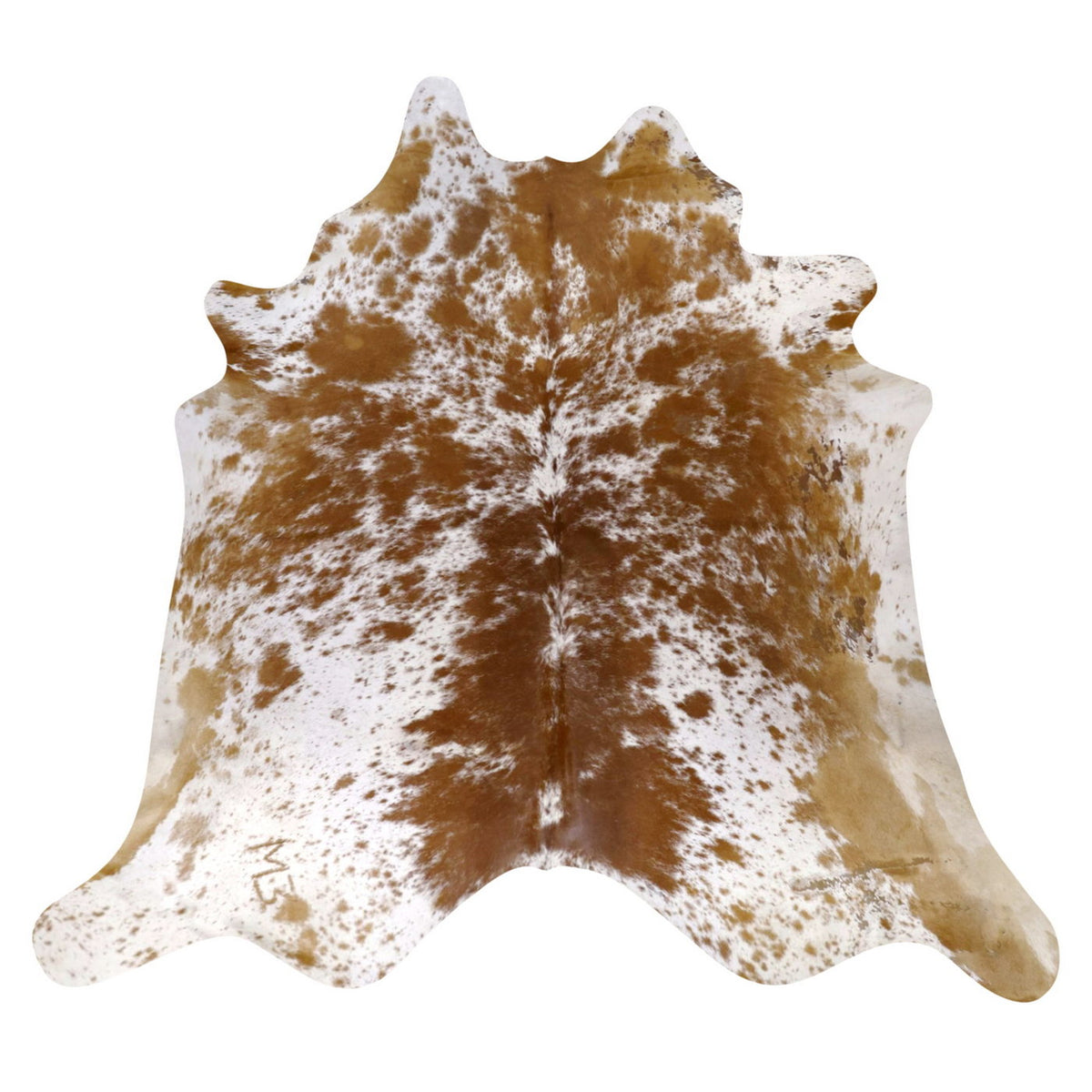 Natural Brazilian Cowhide Rug - Ivory, Mocha & Caramel