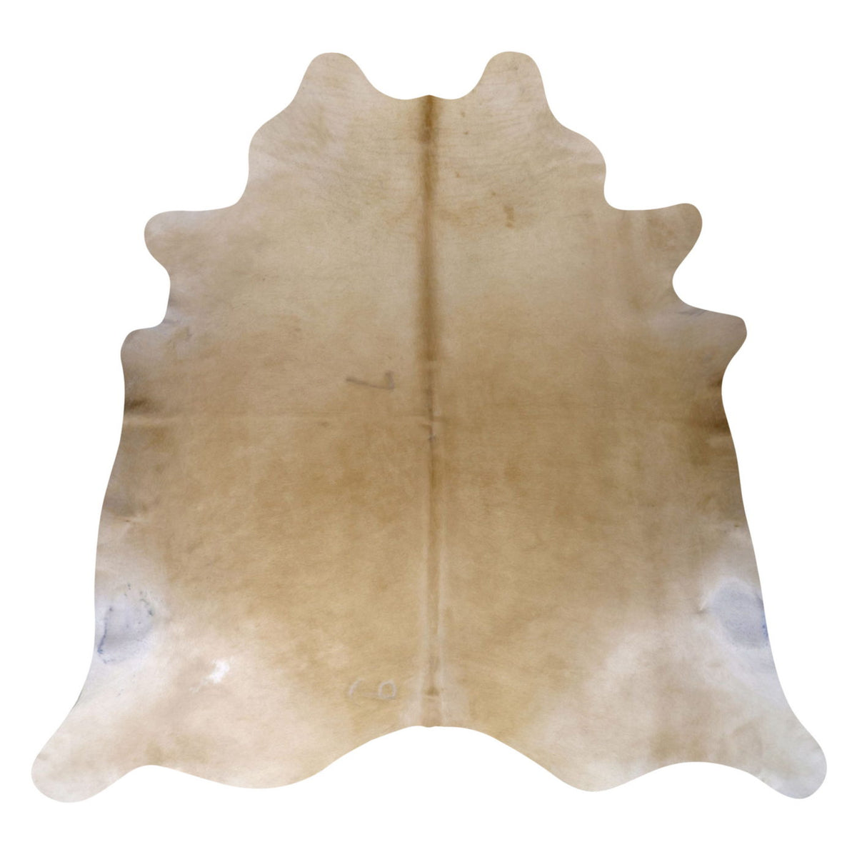 Natural Brazilian Cowhide Rug - Caramel & Ivory