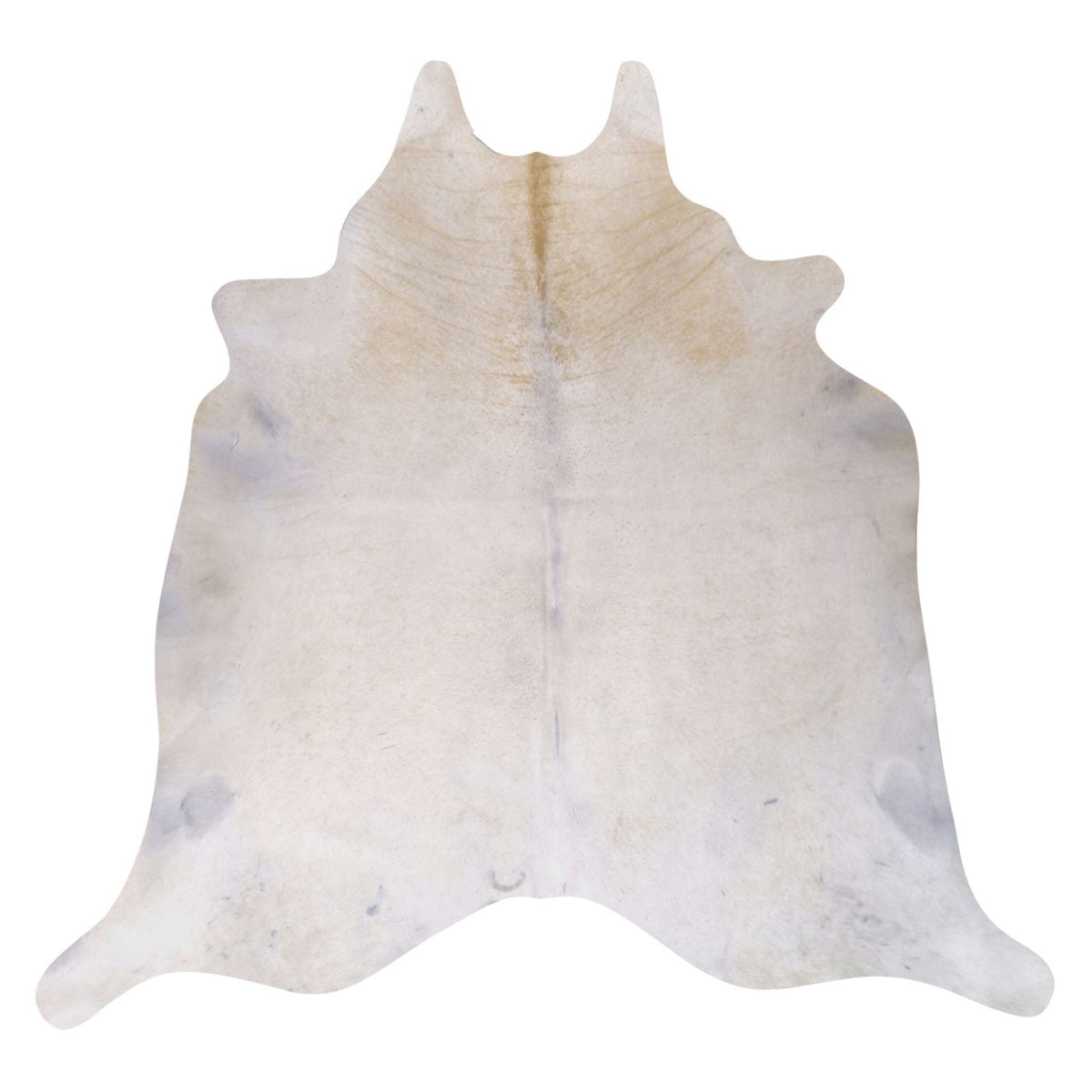 Natural Brazilian Cowhide Rug - Ivory
