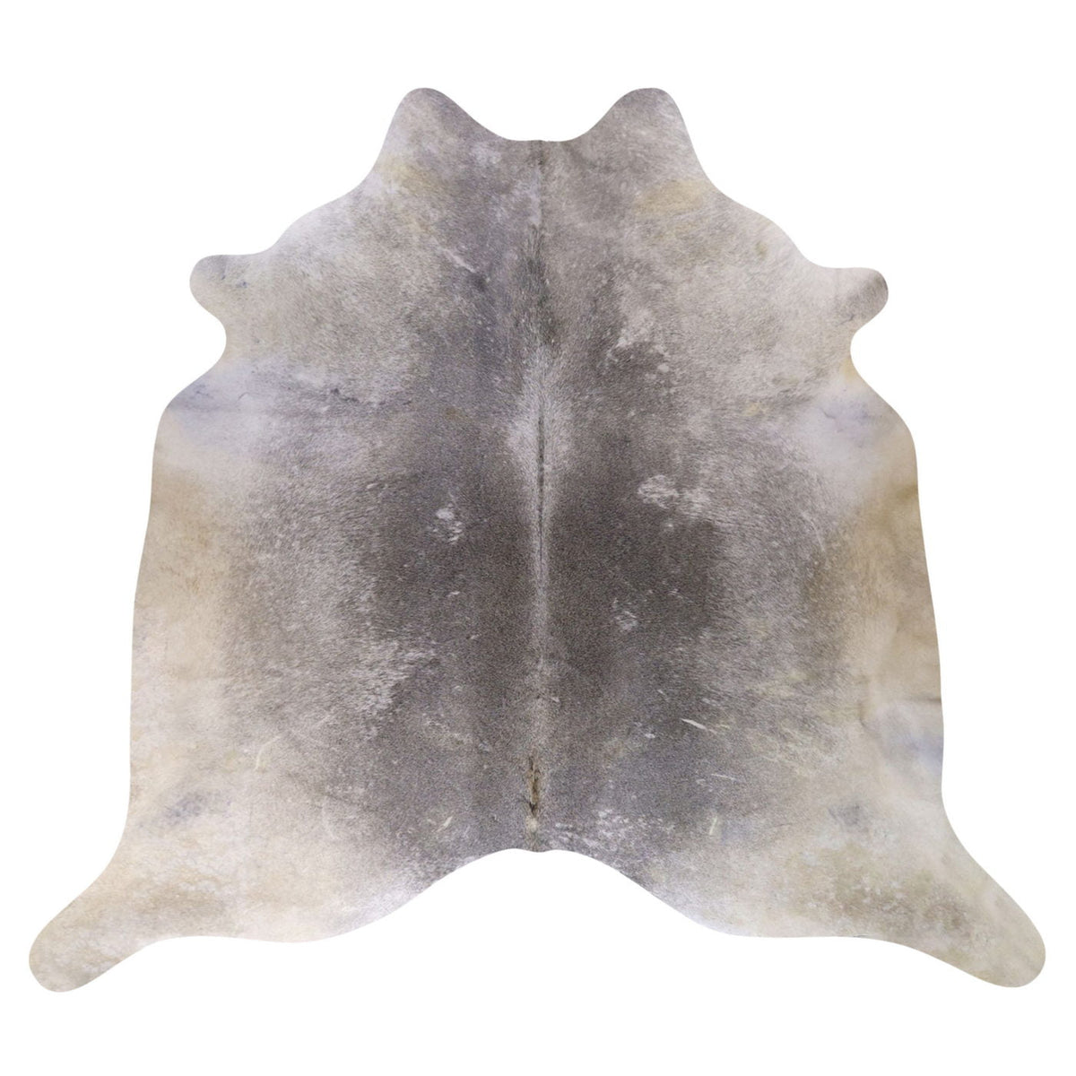 Natural Brazilian Cowhide Rug - Grey, Taupe & Ivory