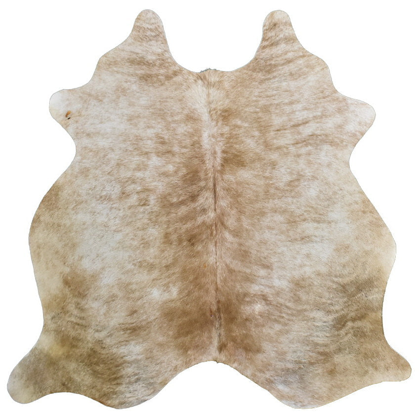 Natural Brazilian Cowhide Rug - Ivory, Caramel & Mocha