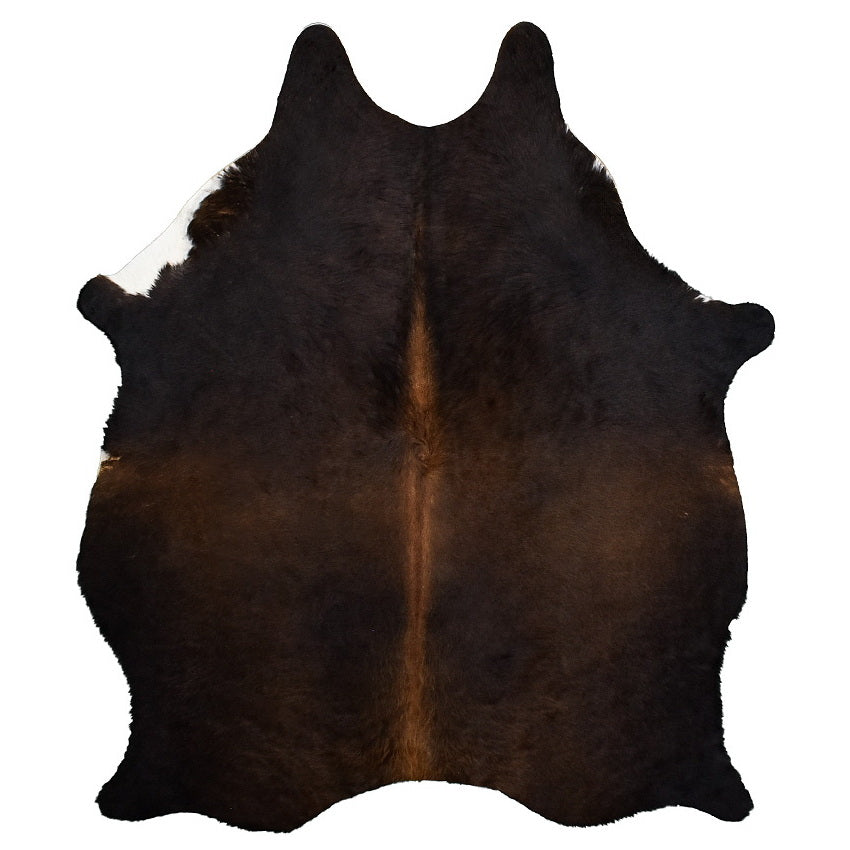 Natural Brazilian Cowhide Rug - Espresso, Mocha & Ivory