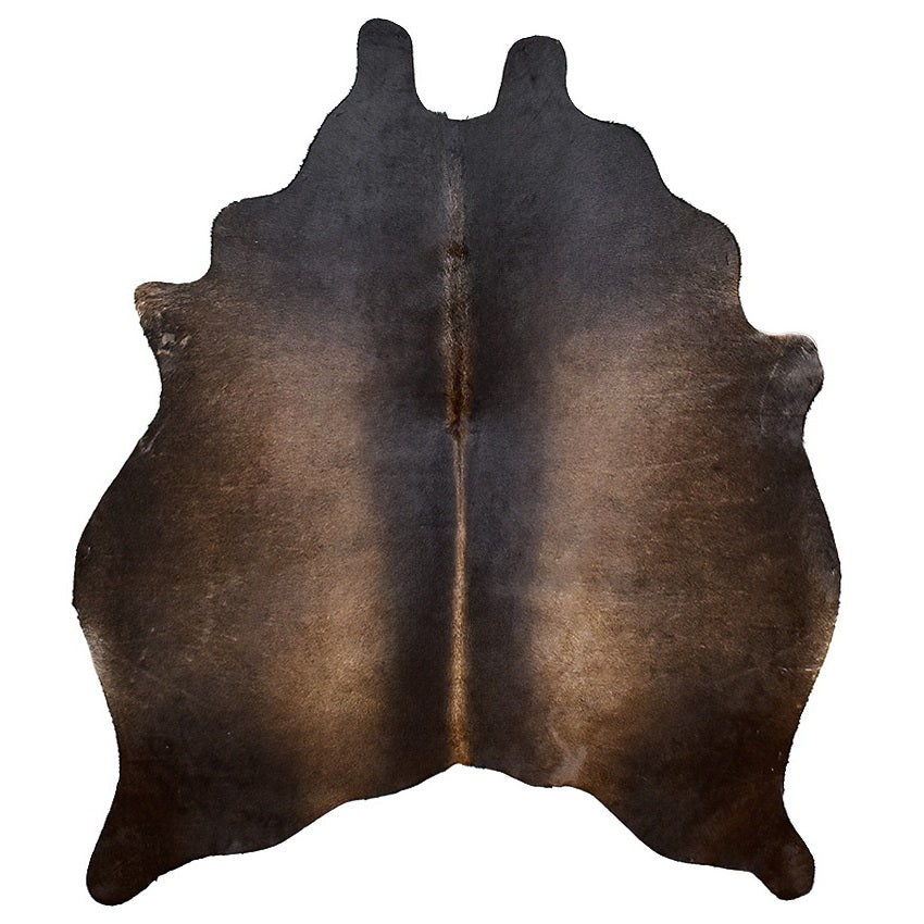 Natural Brazilian Cowhide Rug - Charcoal, Taupe & Mocha