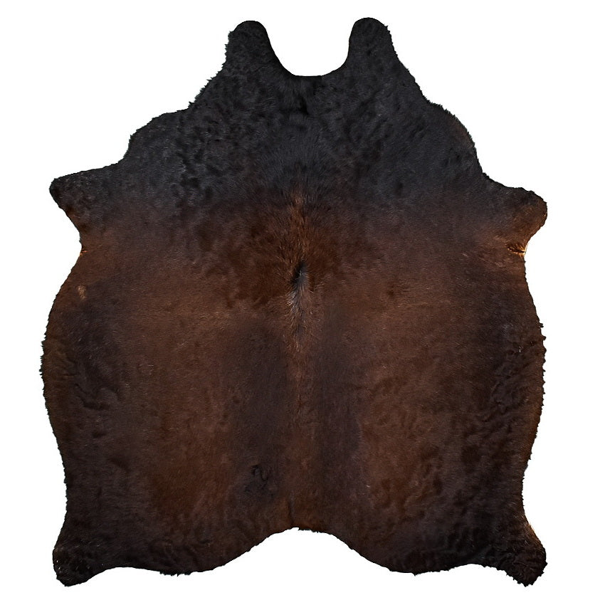 Natural Brazilian Cowhide Rug - Espresso, Mocha & Chocolate