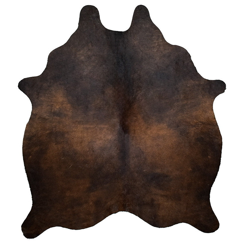 Natural Brazilian Cowhide Rug - Espresso, Mocha & Chocolate