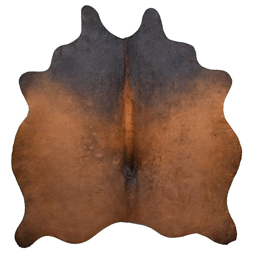 Natural Brazilian Cowhide Rug - Mocha, Charcoal & Caramel