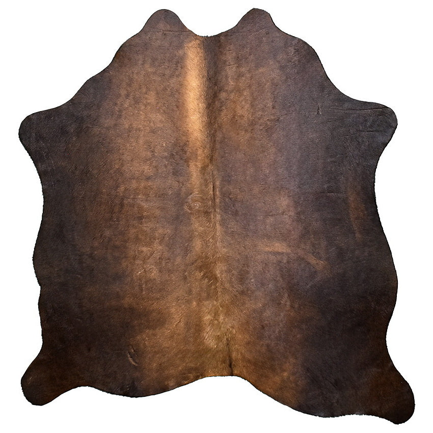 Natural Brazilian Cowhide Rug - Chocolate, Mocha & Caramel