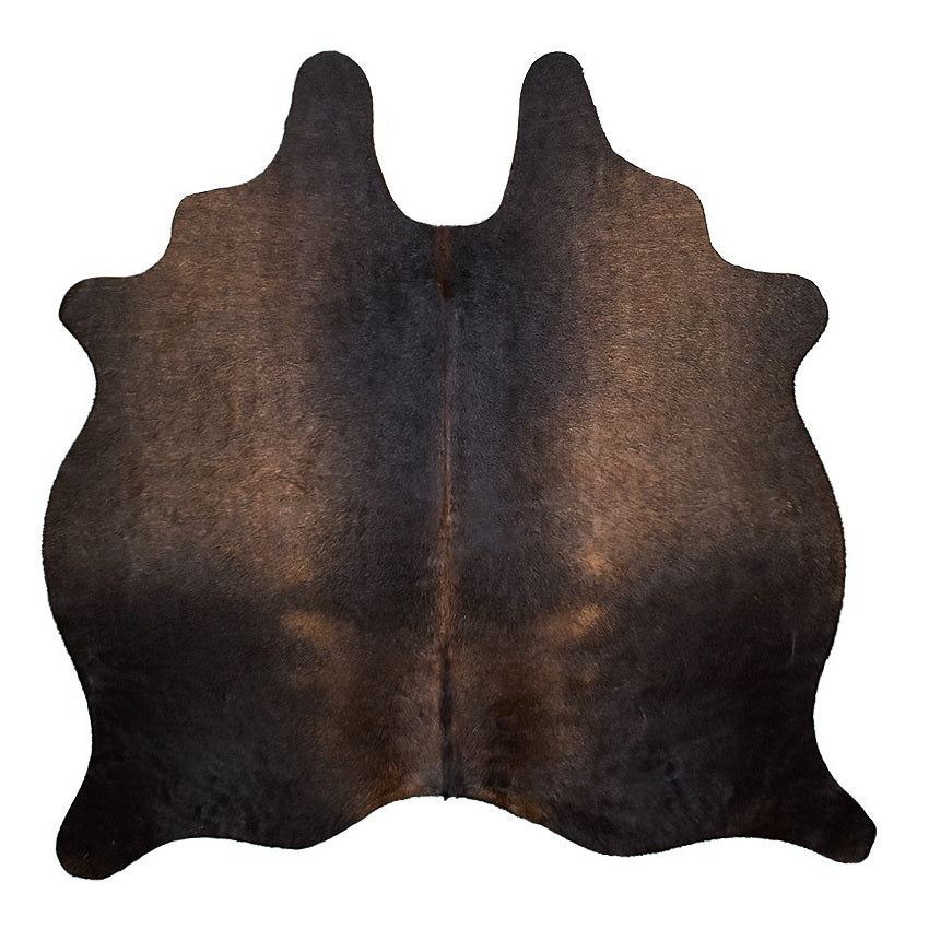 Natural Brazilian Cowhide Rug - Espresso, Chocolate & Mocha