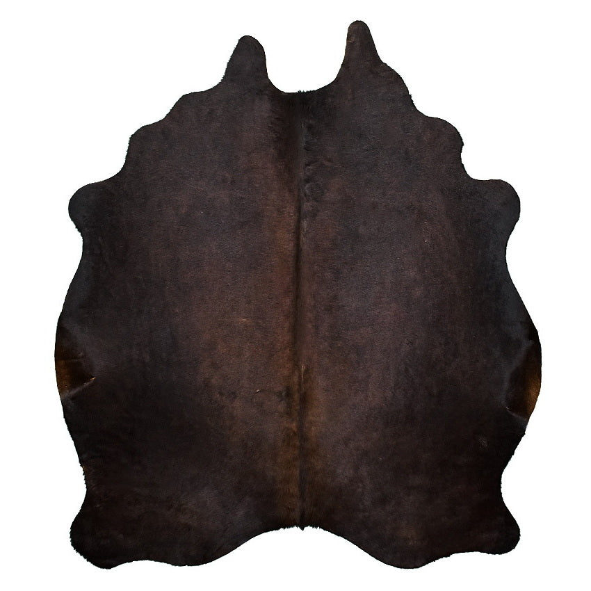 Natural Brazilian Cowhide Rug - Espresso, Chocolate & Mocha