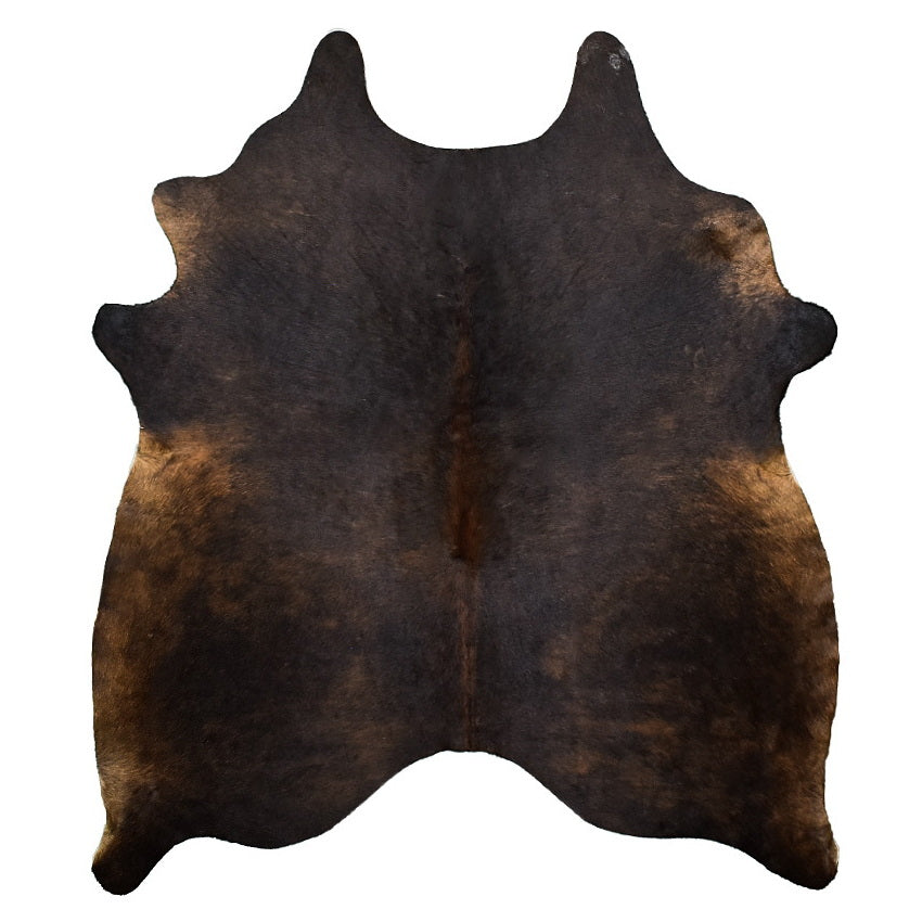 Natural Brazilian Cowhide Rug - Espresso, Mocha & Chocolate