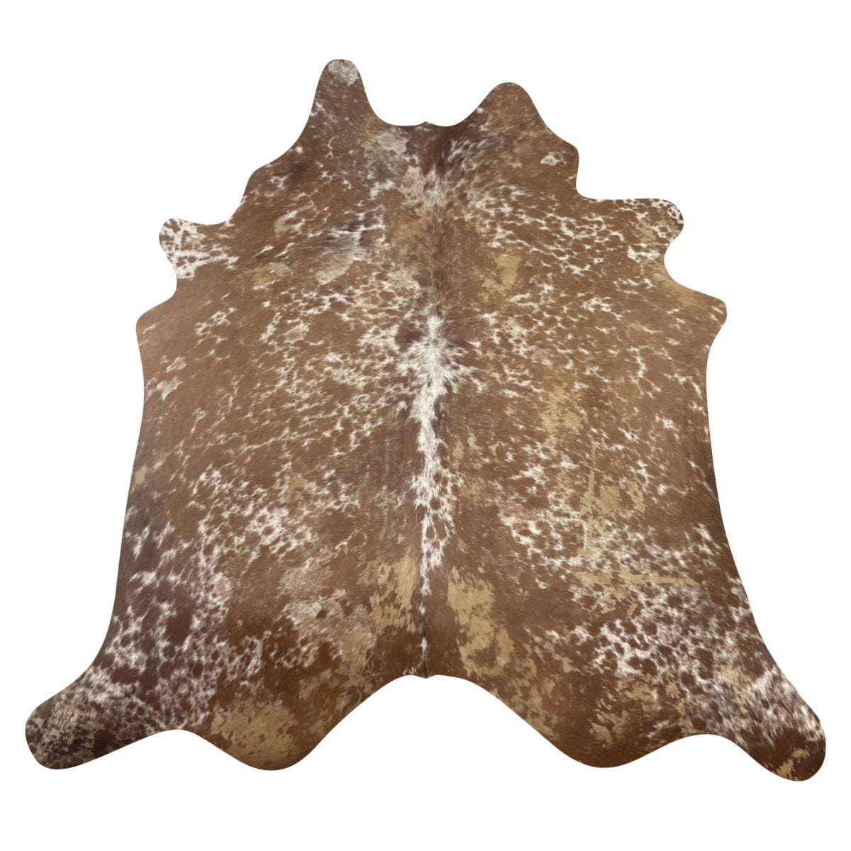 Natural Brazilian Cowhide 4' 10" x 5' 4" Buy on iCowhide