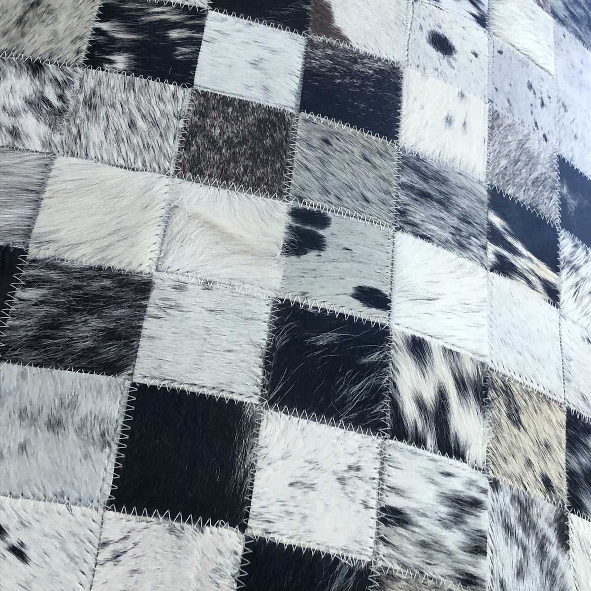 Hand Crafted Leather Rug 4' 11" x 6' 10"