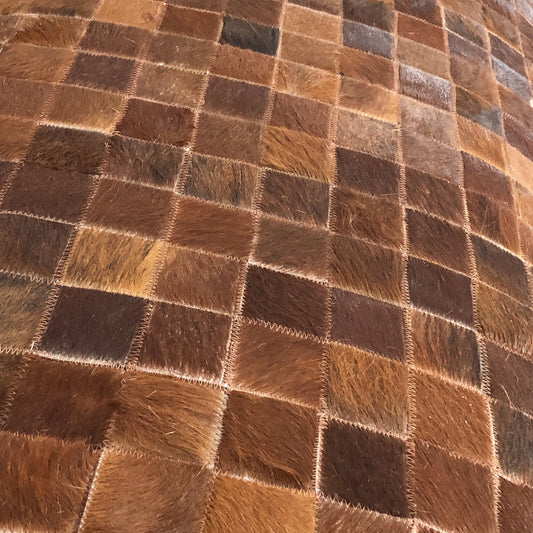 Hand Crafted Leather Rug 5' 10" x 7' 10"