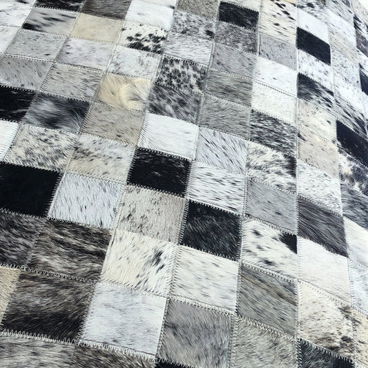 Hand Crafted Leather Rug 5' 10" x 7' 10"
