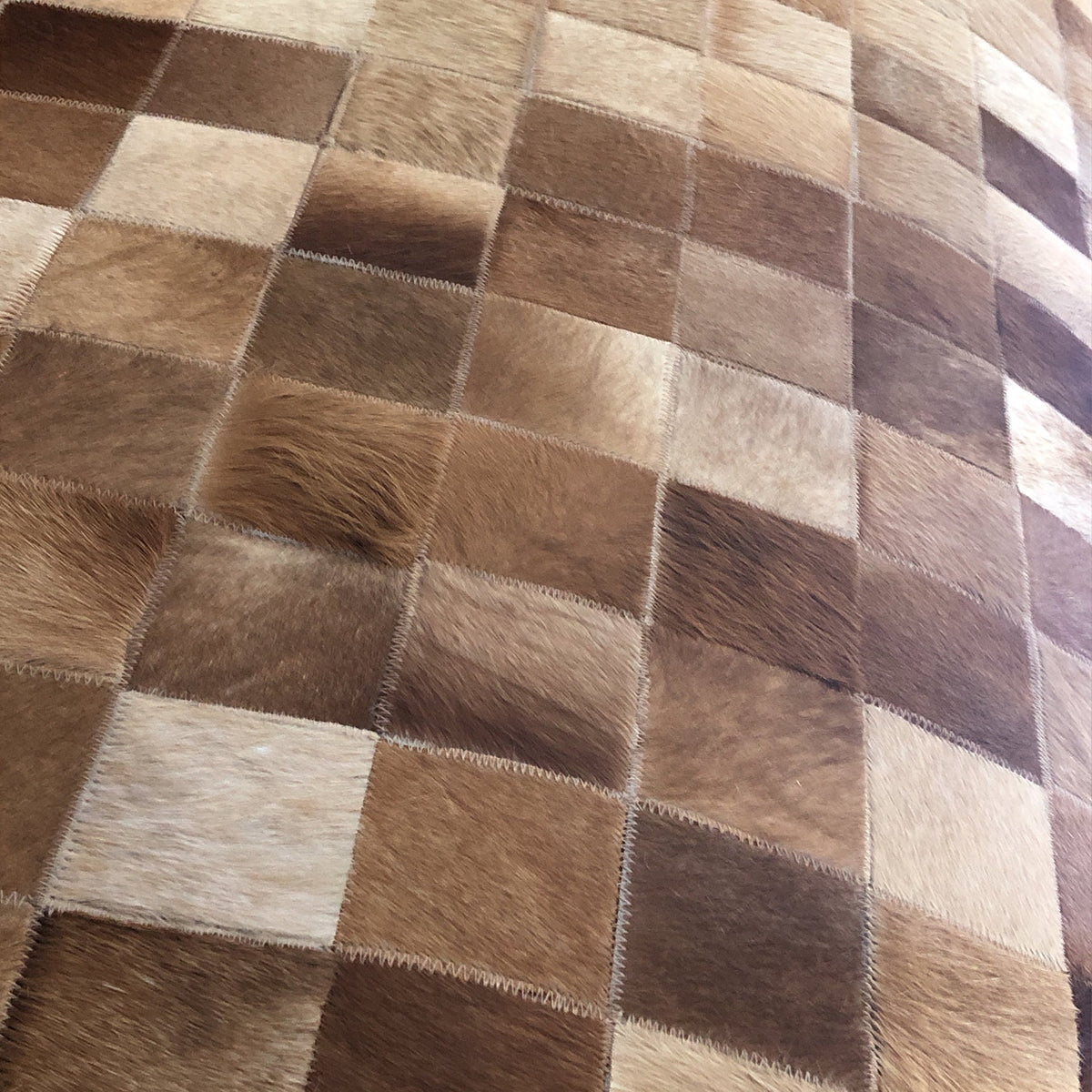 Hand Crafted Leather Rug 5' 10" x 7' 10"