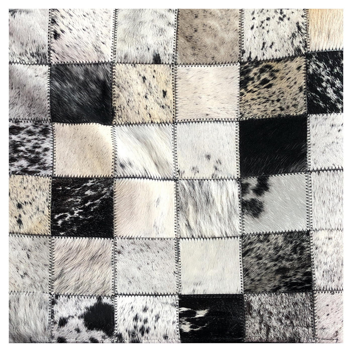 Genuine Cowhide Pillow 16"x16"