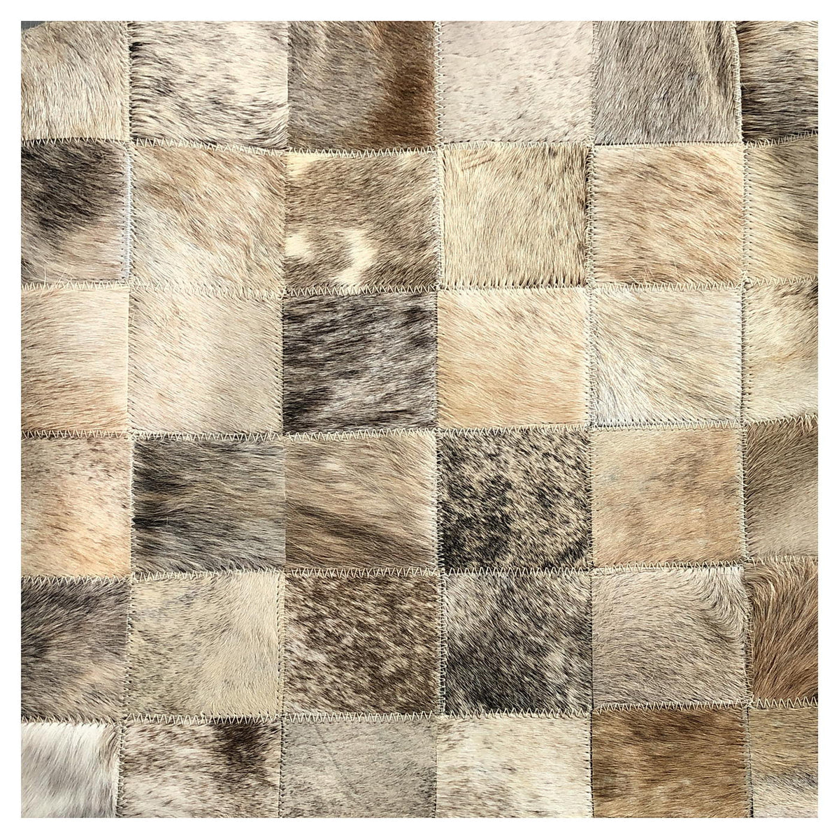 Genuine Cowhide Pillow 16"x16"