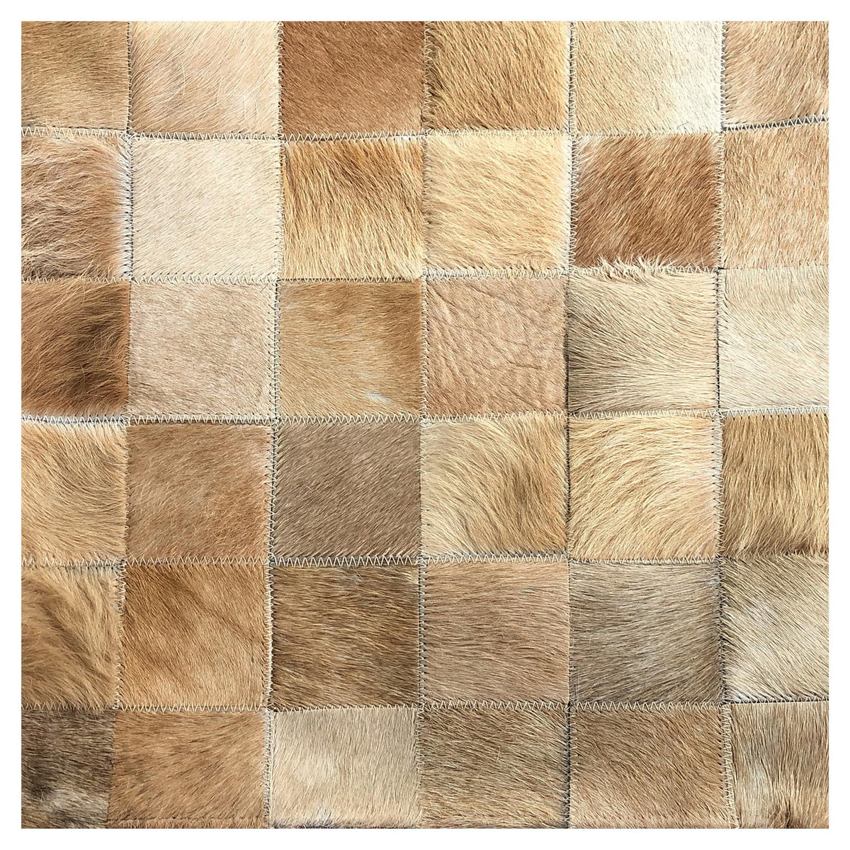 Genuine Cowhide Pillow 16"x16"