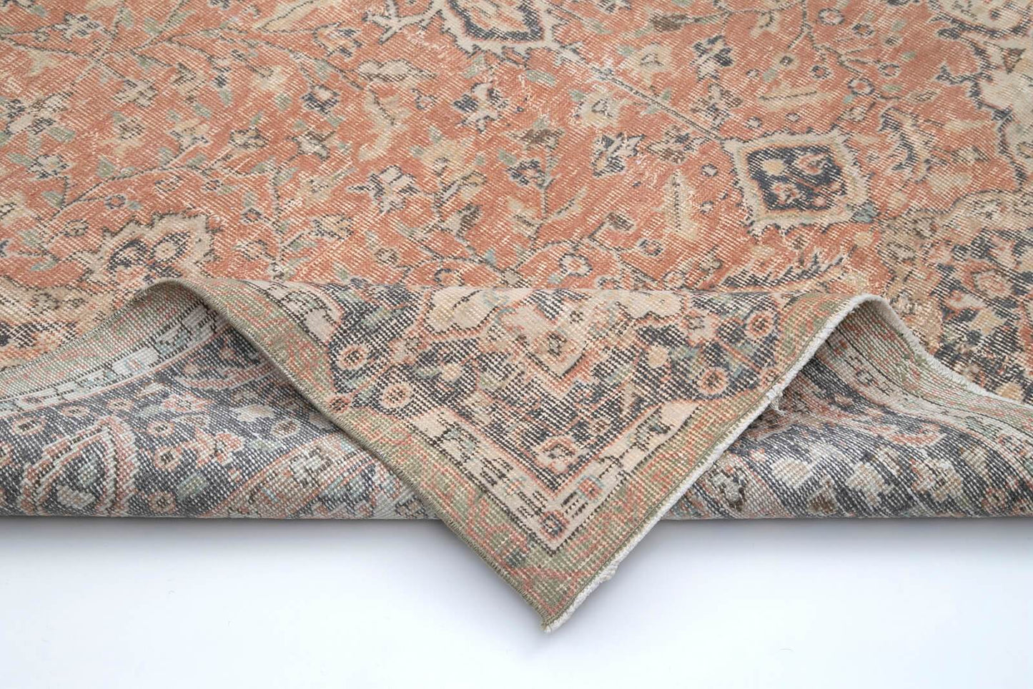 Vintage Turkish Rug - 10' 1" x 6' 4"