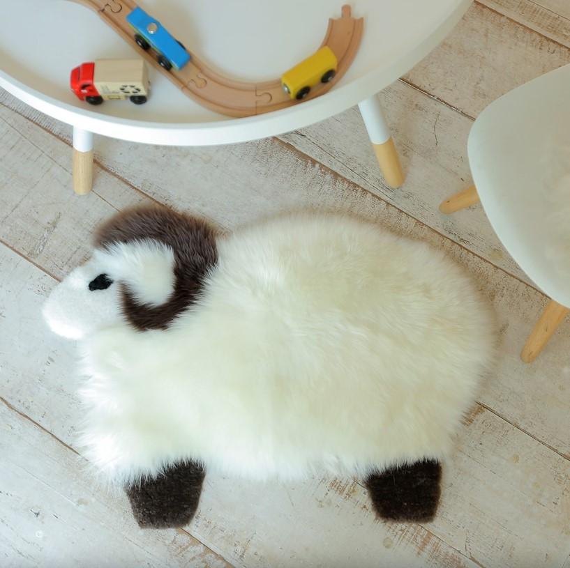 Kids Natural Sheep Rug