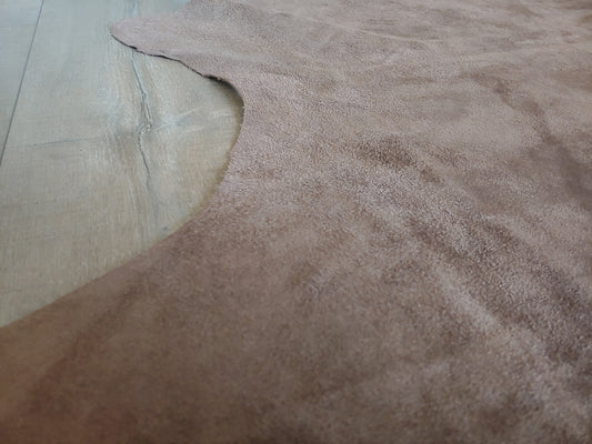 Natural Suede Rug Tobacco
