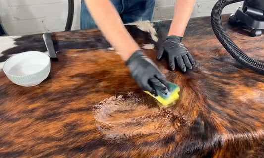 Cleaning Cowhide Rug