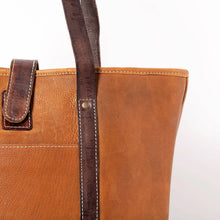 Load image into Gallery viewer, Handcrafted Full Grain Leather Tote by American Darling