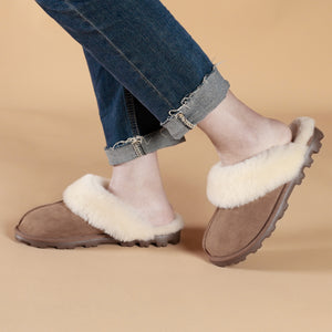 Tumbleweed Sheepskin Slippers | Mocha