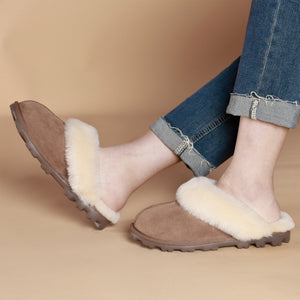 Tumbleweed Sheepskin Slippers | Mocha