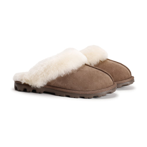 Tumbleweed Sheepskin Slippers | Mocha