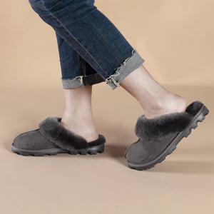 Tumbleweed Sheepskin Slippers | Slate